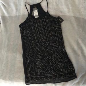 Black cocktail dress